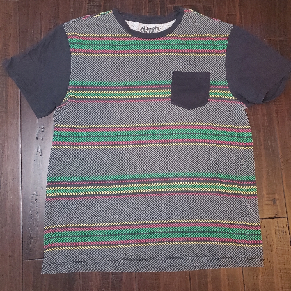 Retrofit Short Sleeve Tee w/ Pocket sz Medium